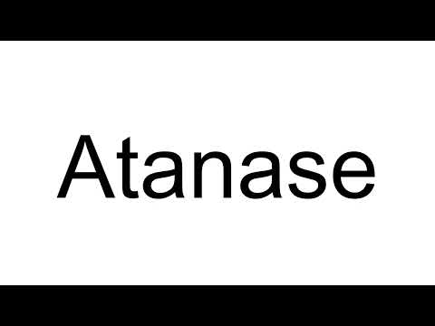 How to Pronounce Atanase (Romanian)