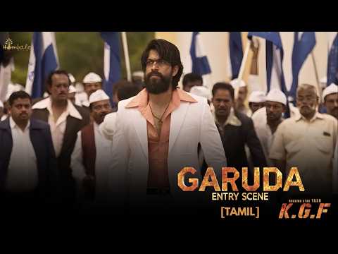 Garuda Entry Powerful Scene | KGF Chapter 1(Tamil) | Yash | Prashanth Neel | Hombale Films