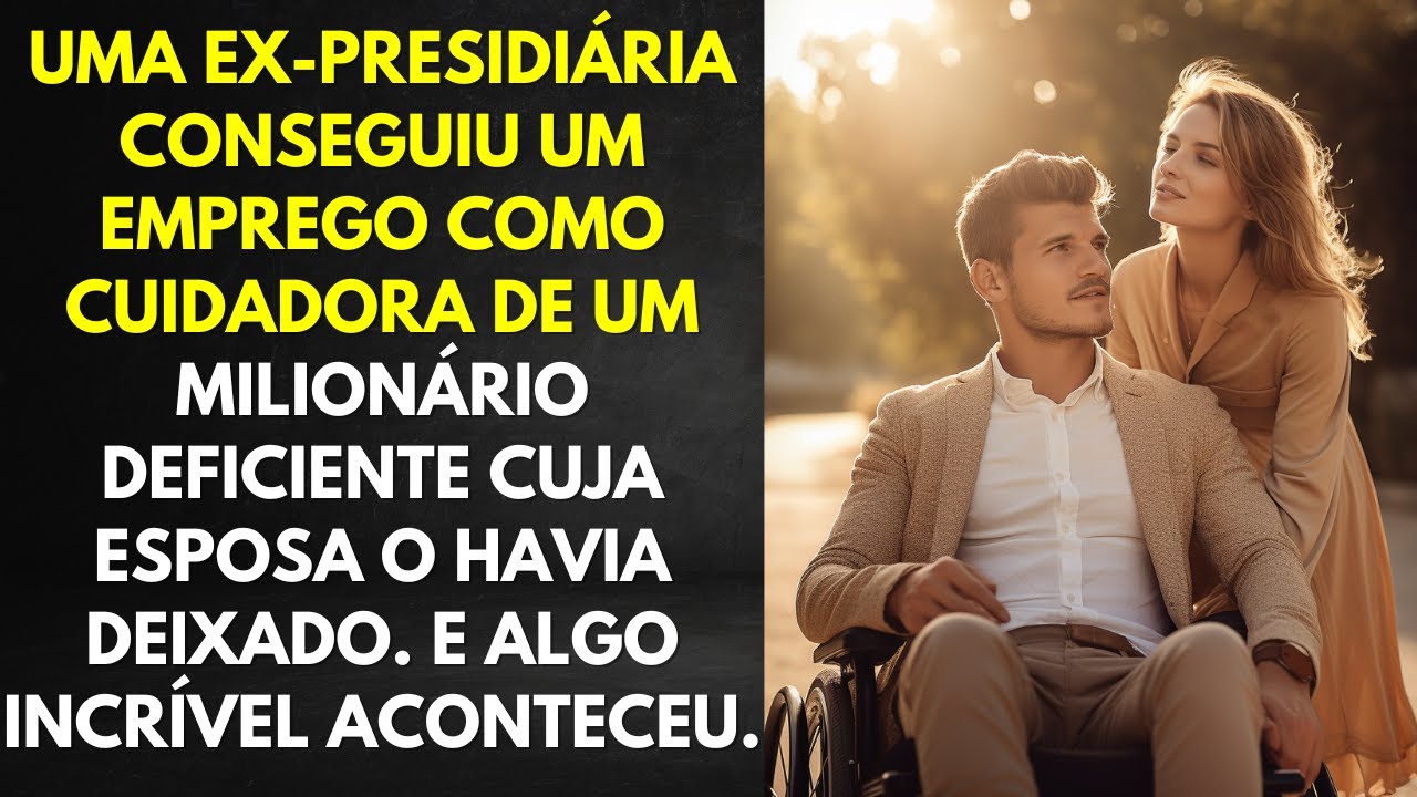 uma ex-presidiária conseguiu um emprego como cuidadora de um milionário deficiente cuja esposa...