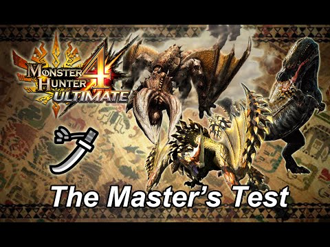 MH4U The Master's Test (Longsword) - 7'26''03