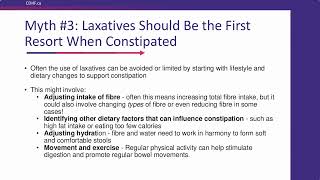 Myths and Misconceptions About Laxative Use