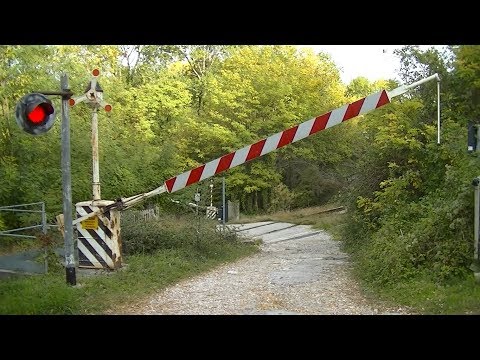 Spoorwegovergang Pederobba (I) // Railroad crossing // Passaggio a livello
