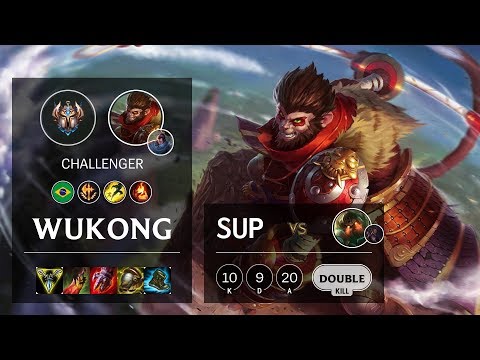 Wukong Support vs Nautilus - BR Challenger Patch 10.7
