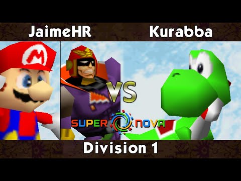Supernova 2025 - Kurabba (Yoshi) Vs. JaimeHR (Mario, Captain Falcon) Smash Bros - SSB64