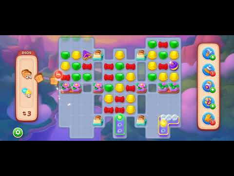 Homescapes ASMR let's play ⏯️ game 🎮 level 8304 Developers says it is an easy simple level? hahaha 🤣