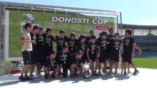 preview picture of video 'Real de Gandia CF Infantil - Campeon Donosti Cup 2009'