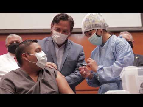 Sáenz encabezó el inicio del operativo de vacunación contra el COVID-19 en Salta Gobernación Noticias de Salta Covid-19 29/12/2020 11:55