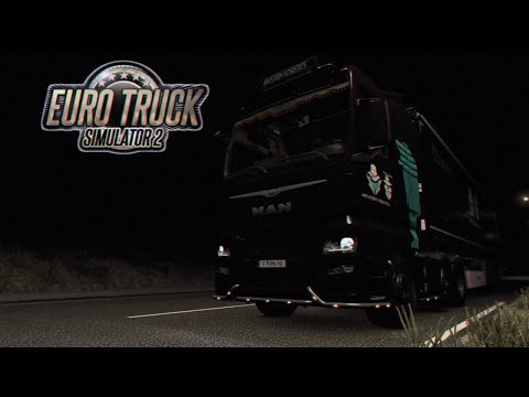Euro Truck Simulator 2 - MAN TGX -  Timelapse Toulouse to Leon