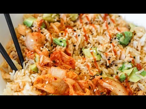 Viral TikTok Salmon Rice Bowl in 10 Minutes!