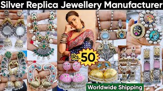 Exclusive Designer Silver Replica & Tanjhor Jewellery Collection 2025 | Festival Special Jewellery