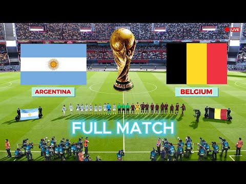 Argentina vs Belgium Full Match |  | FIFA World Cup 2026 Final | Messi vs De Bruyne #football