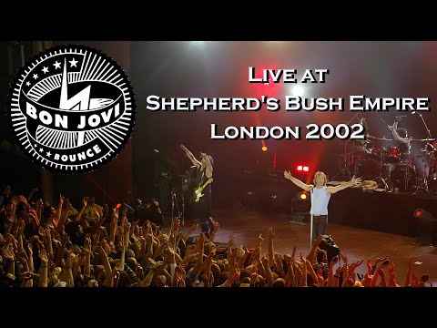 Bon Jovi - Live at Shepherd's Bush Empire - The Best Bounce Promo Show - London 2002 - Proshot
