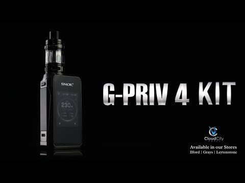 SMOK G Priv 4 Kit, Touch Screen Mod, Cloud City Vapes