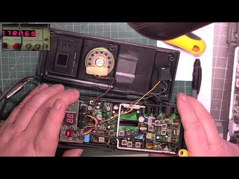 Eurosonic ES200CB CB27/81 UK FM CB radio handheld - service alignment