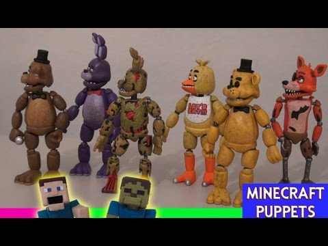 Five Nights at Freddy's FNAF FUNKO Articulated 5inch Action Figures Set Animated Unboxing Review