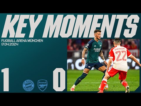 HIGHLIGHTS | Bayern Munich vs Arsenal (1-0, 3-2 on aggregate) | Champions League
