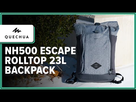 Quechua NH500 Escape Rolltop 23L Backpack Review (1 Month of Use)
