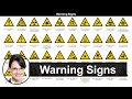 Warning Signs | Health and Safety at Work | Updated with Voice