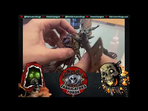 Fabricator's Forge Hobby Series - Repairing (Pinning) Mortarion's Wing