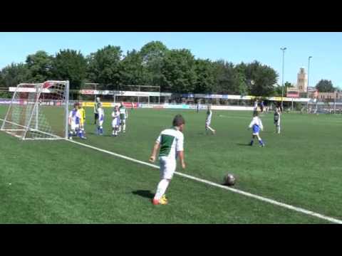 Doelpunt Quinten vv Spijkenisse "inswinger"