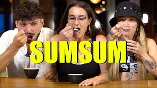 Download lagu Trying BUBUR SUMSUM for first time (Indonesian porridge) mp3 Download lagu Trying BUBUR SUMSUM for first time (Indonesian porridge) mp3