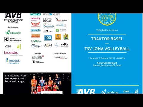 Livestream NLA Traktor Basel – Lindaren Volley Amriswil 20.12.2020