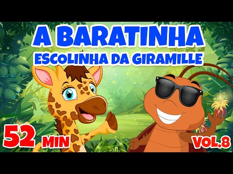 A Baratinha Escolinha da Giramille Vol. 8 - Giramille 52 min | Desenho Animado Musical