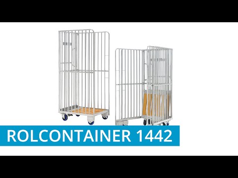 Rolcontainer huren 3-heks nestbaar
