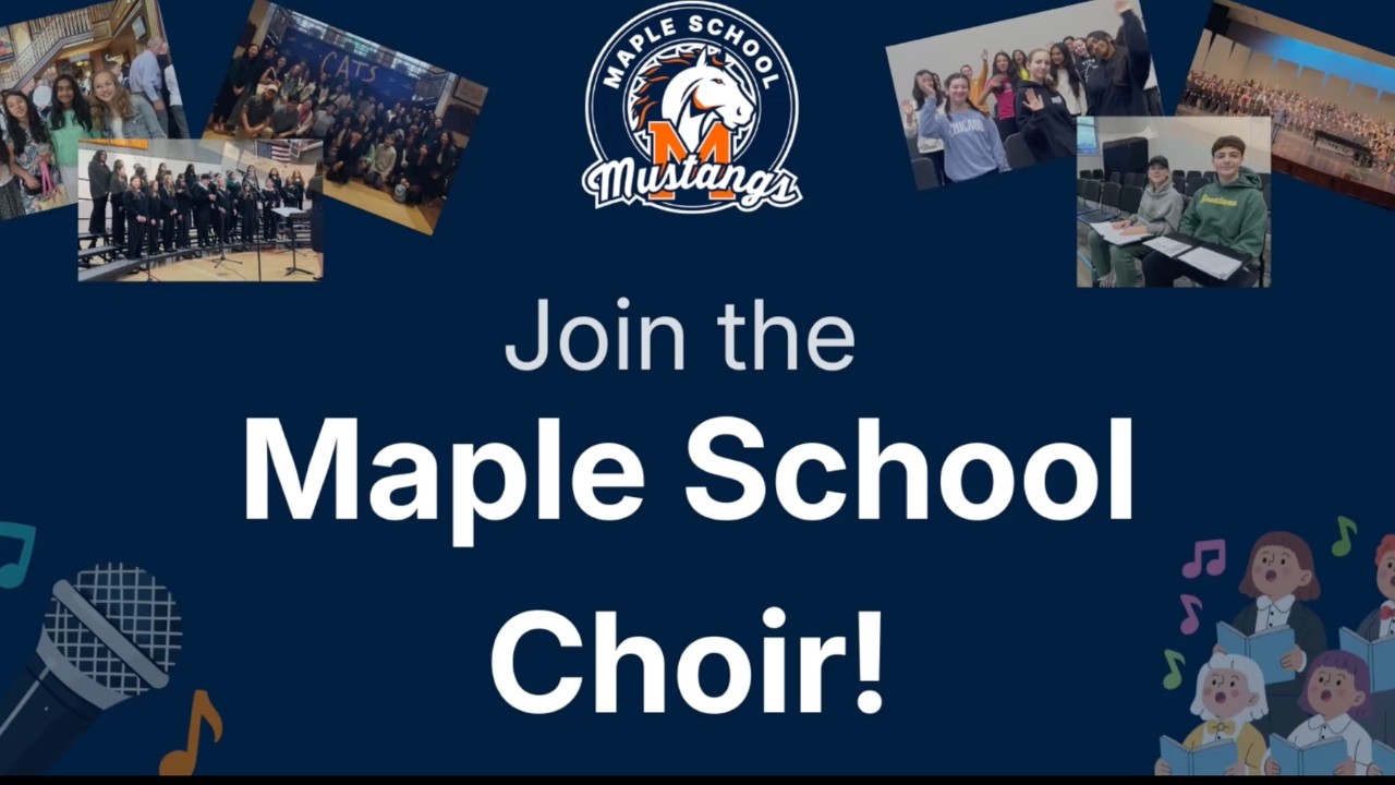 Why Join the Maple School Choir?