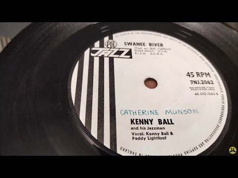 Swanee River ~ Kenny Ball & His Jazzmen ~ 1962 PYE Jazz 45rpm Vinyl Single ~ 1963 Bush SRP31D Player