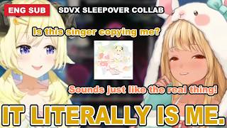 Watame & Flare's SDVX Sleepover Collab 【Hololive/Tsunomaki Watame & Shiranui Flare/ENG Sub】