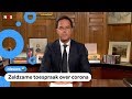Premier Rutte: 'Het lijkt alsof we in een achtbaan zitten'