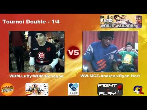 PWW - WDM.Luffy/WDM.Renegad VS WW.MCZ.Andreas/WW.MCZ.Ryan Hart - 1/4 de finale Double