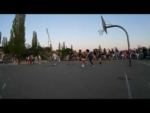 Zozo Berlin at Mauerpark Basketball open Court.