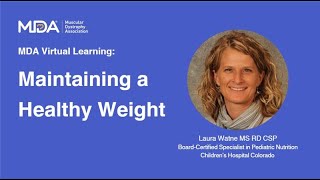 Daily Living: Maintaining a Healthy Weight