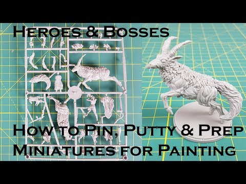 Paint-tech 09 - How to Pin & Prep Miniatures