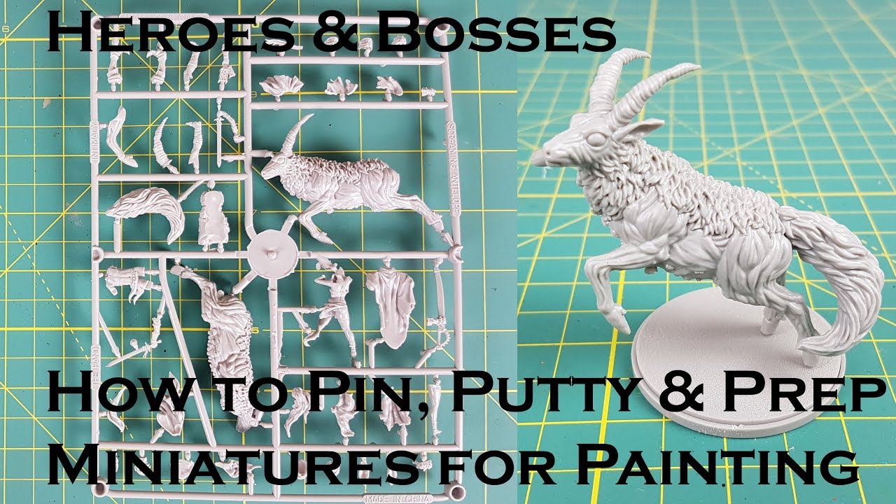 Paint-tech 09 - How to Pin & Prep Miniatures