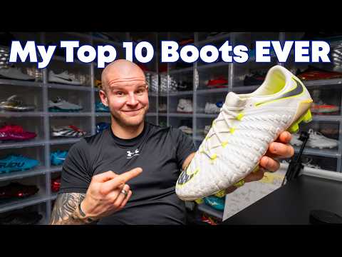 My Top 10 Football Boots of ALL TIME | The Boot Report Ep. 20