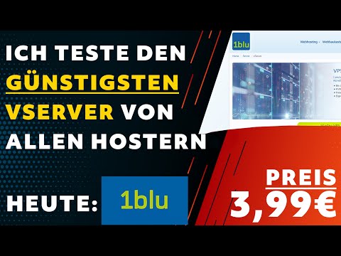 Ich teste den günstigsten VPS von 1Blu - Ein Ausreißer?