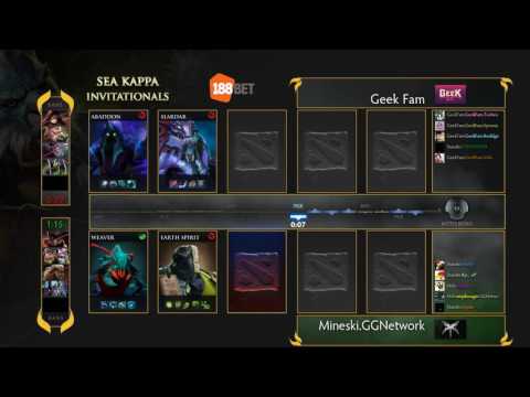 SEA Kappa - Mineski vs. Geek Fam Game #1