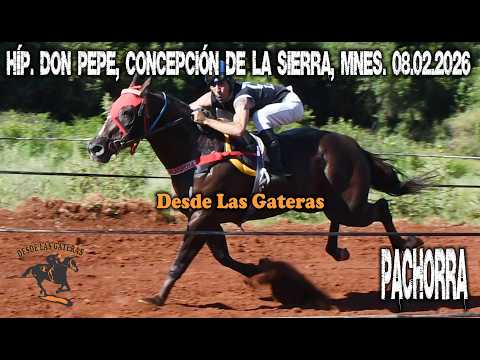 PACHORRA - CLASICO CENTRAL, HIPICO DON PEPE, CONCEPCIÓN DE LA SIERRAM MISIONES. 08.02.2026