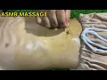 ASMR FULL BODY MASSAGE SESSION BACK BELLY BUTTON MASSAGE ABDOMINAL MASSAGE RELAXATION