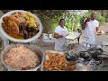 Epic Link Up On The Beach Cooking For Our Guests Rice Peas Fry Chicken Pasta Roast Breadfruit Ect