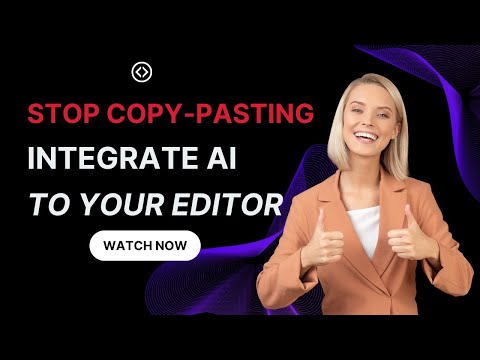 Stop Copy Pasting ! This AI Plugin for sublime text writes code for you