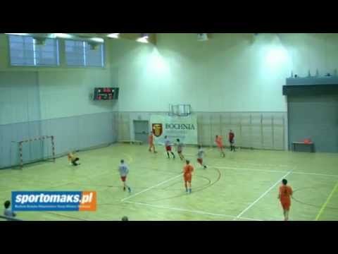 VI halowy turniej sędziów - mecz o III miejsce: KS Bochnia : KS Kraków - relacja tv