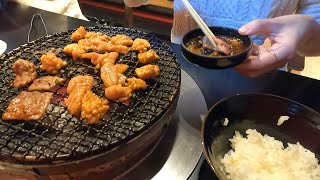 【福岡グルメ】朝４時まで営業のホルモン専門店（字幕あり）