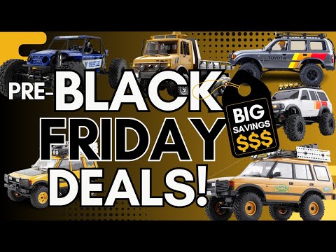 Best Pre-Black Friday Deals of 2025 - FMS, Vanquish, MJX, Fair RC...