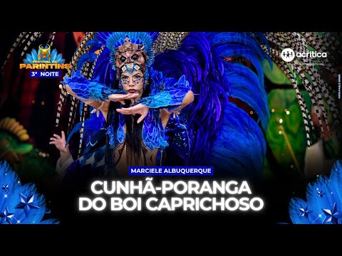 BOI CAPRICHOSO: MARCIELE ALBUQUERQUE SURGE DA ALEGORIA