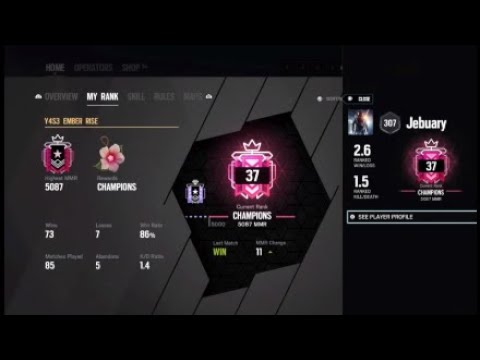 Operation Ember Rise CHAMPION!!! - Rainbow Six Siege