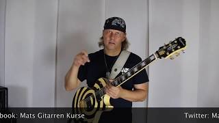 "Wollt Ihr das Bett in Flammen sehen?" - Rammstein - E - Gitarre Tutorial